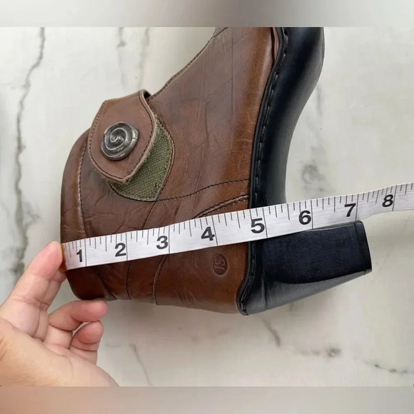 Josef Seibel Leather Tina Heel Ankle Boots size 40/8.5 - Picture 13 of 15